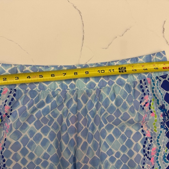 Lilly Pulitzer Bal Harbour Hidden Treasure Gem Wide Leg Pant Sz M 006335 99920B - Picture 6 of 6